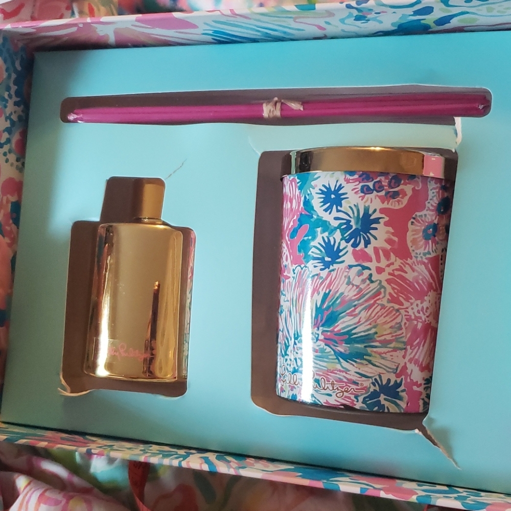 Lilly Pulitzer Diffuser Set - Picture 4 of 4